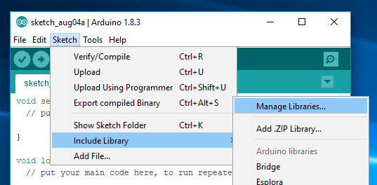 Manage Libraries